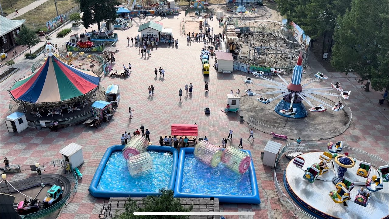 Парк Юбилейный. г Улан-Удэ - YouTube