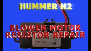 Blower Motor Resistor For HUMMER H2 Heater Blower Motor Fan 19331830 - View #10