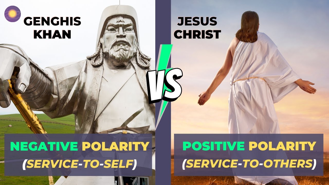 Jesus the Christ VS Genghis Khan Epitomizes The 2 Paths of Mind/Body