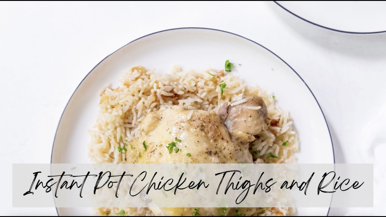 Instant Pot Chicken and Mushrooms - Lara Clevenger