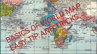 Knowledge Is Power BY ASR: Geography Maps || Basics of World Map (विश्व का मानचित्र)