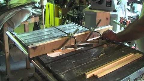 Building Medium Size Bee Hive Frames From Scratch Part 1