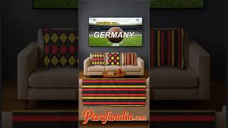 Germany Retro Fan Room | Football-Inspired Cushions & Throws