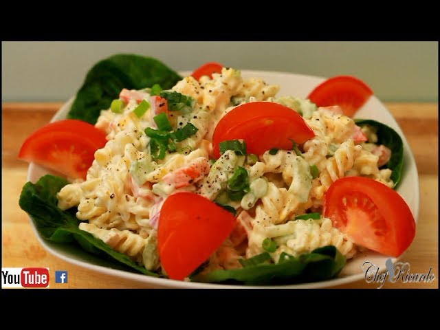 The Best Pasta Salad | Recipes By Chef Ricardo | Chef Ricardo Cooking