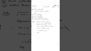 Can Solve This Radical Equation | JEE Maths Challenge