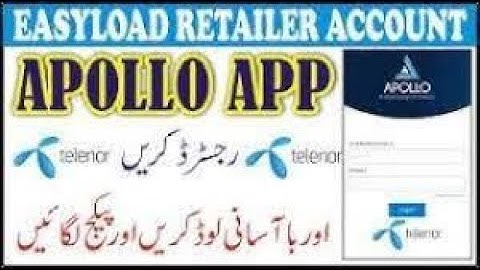 How to sell easyload from apollo app