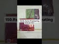 150.Rs Silk Saree more pleats based on your measurements @Sidvisareedrapist #sareeprepleating