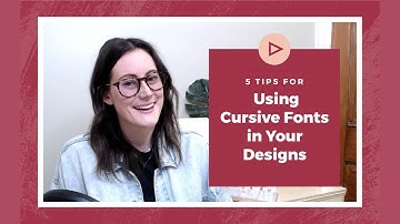 5 Tips for Using Cursive Fonts in Your Designs