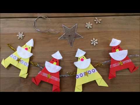 Vidéo: Comment Découper Le Père Noël Dans Du Papier