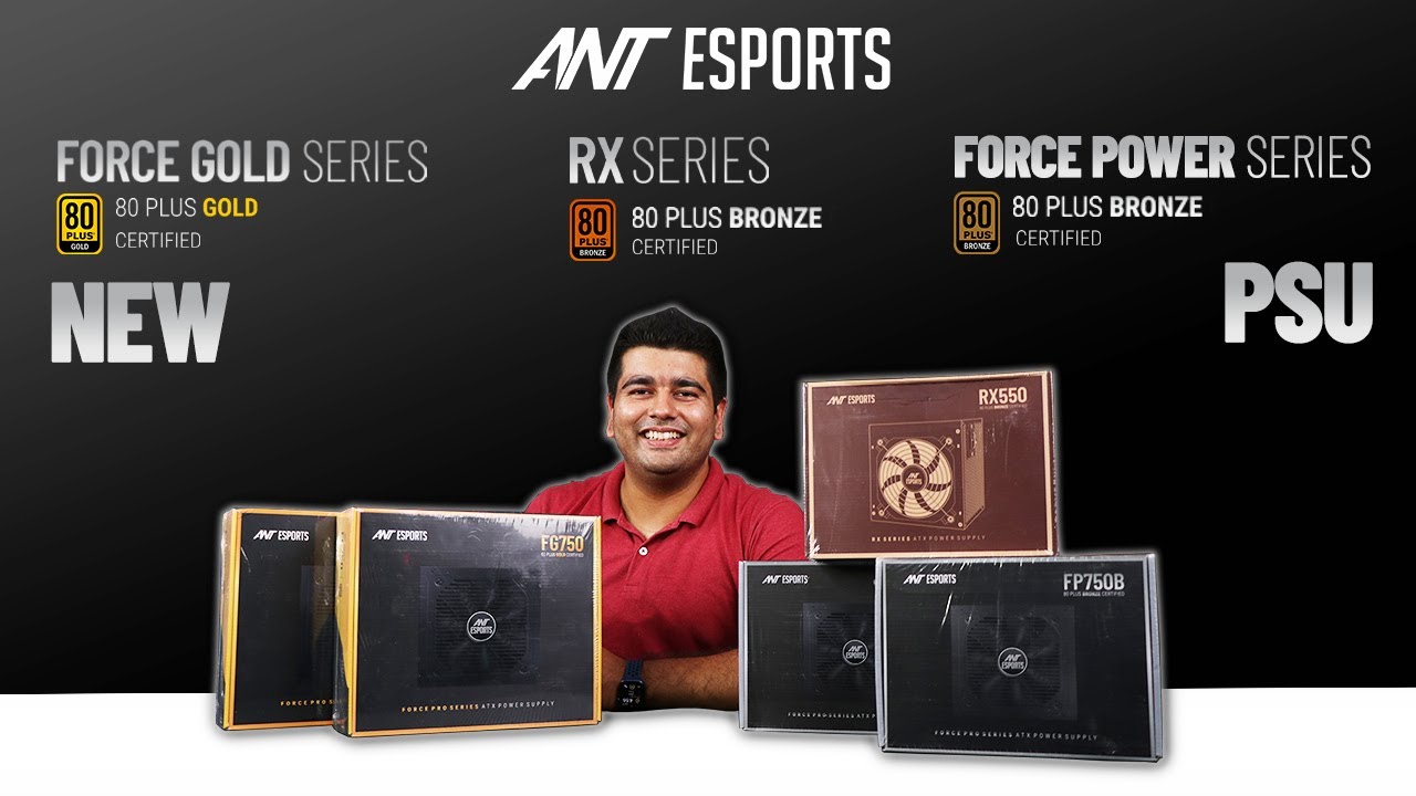 Ant Esports Bronze and Gold Series PSU - Gold for Everyone