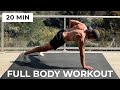 20 minute full body workout no equipment