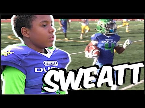 🔥🏈 YOUNG BALLER | Carter Sweatt |  IE Ducks (CA) 10U