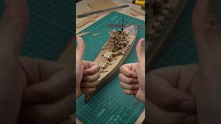 DIY Yamato Battleship | Incredible Cardboard Engineering #shorts