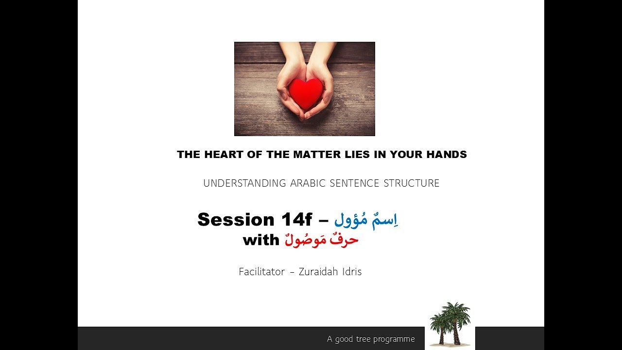 Session 14f- Maful Mutlaq, Mustasna, Mudhaf Ilay as  اسم مؤول -QURANIC ARABIC SENTENCE STRUCTURE