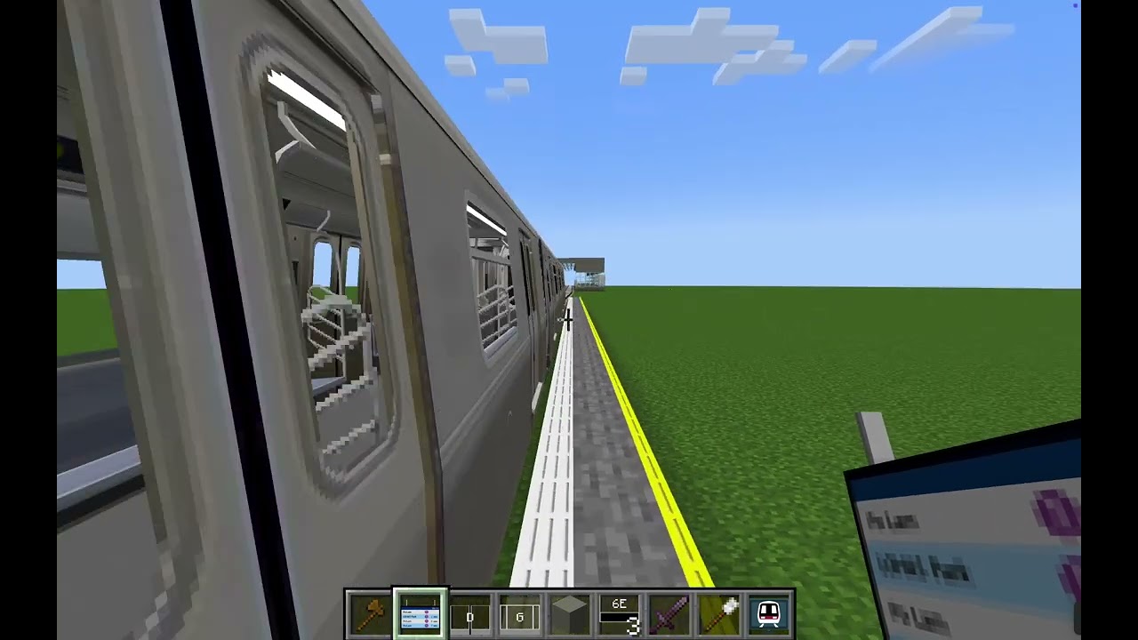 Minecraft Transit Railway Mod: EP2, More Facilities will be installed in Mazu Temple Station