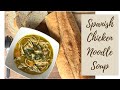 Spanish Chicken Noodle Soup