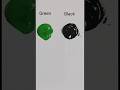 What Does Mixing Green And Black Make Youtubeshorts Black Green Huntergreen Color Acrylicpaint 