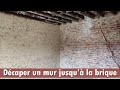 Dcaper un mur en briques  plusieurs tapes