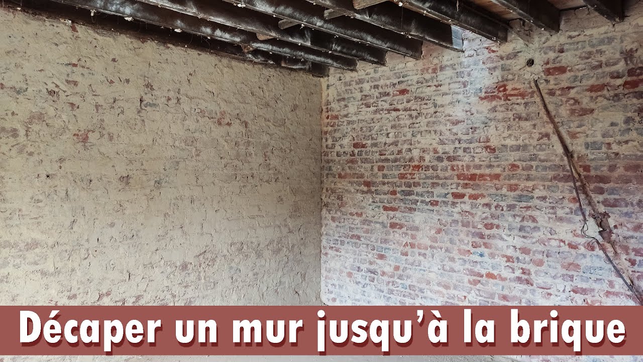 Décaper un mur en briques plusieurs étapes YouTube — free download