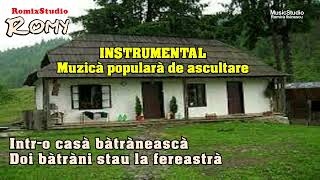 Jos de Vâlcea,într-un sat❤️Romy💥Instrumentală de ascultare✅MUZICĂ ROMÂNEASCĂ VECHE