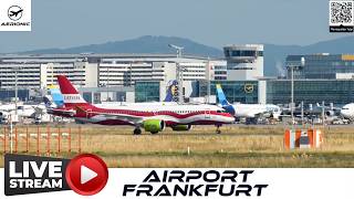 ✈️ LIVE 2K Frankfurt Airport Planespotting (FRA) Tuesday: Heatwave 34°C ☀️ Centerbahn | 23 Jun 2026