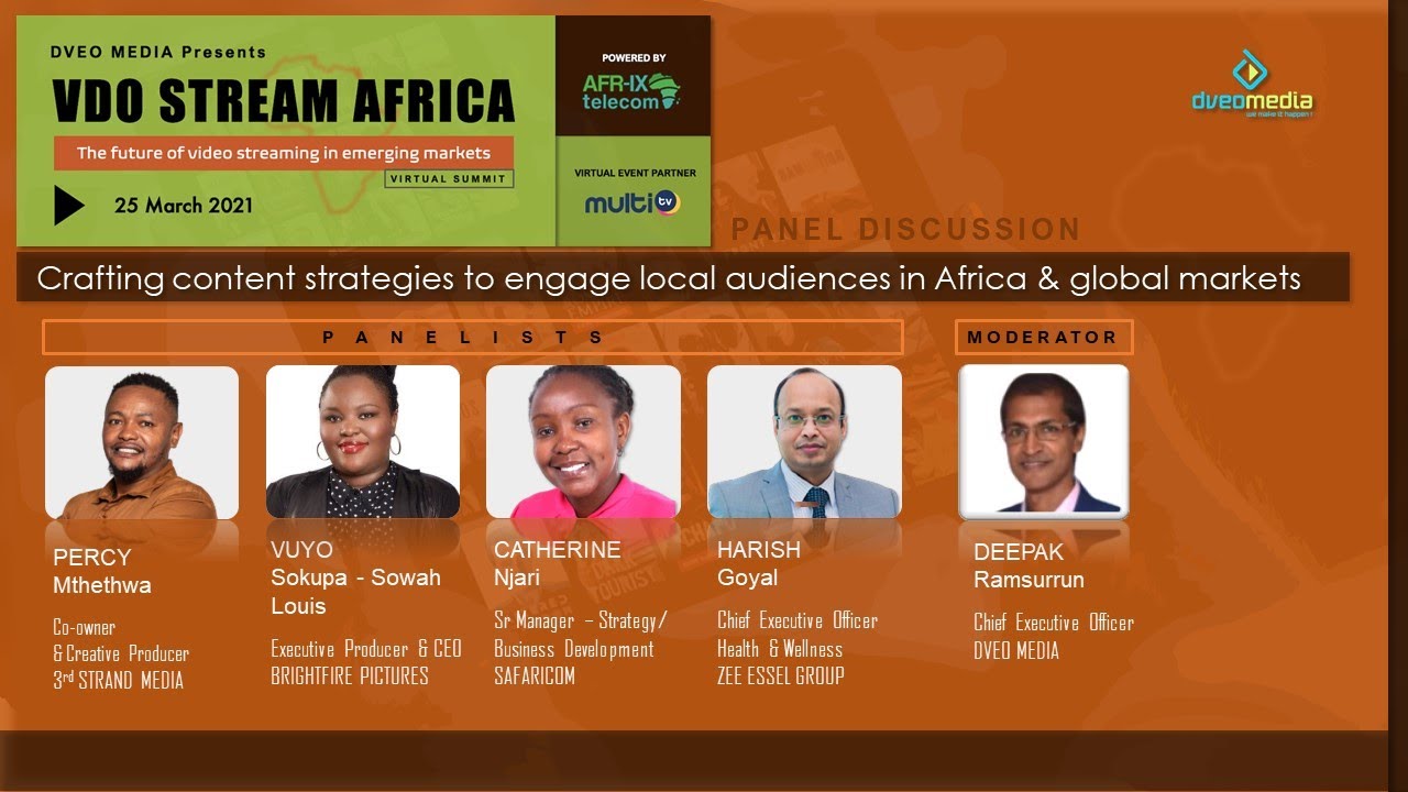 V STREAM AFRICA,P3: Crafting content strategies to engage local audiences in Africa & global markets