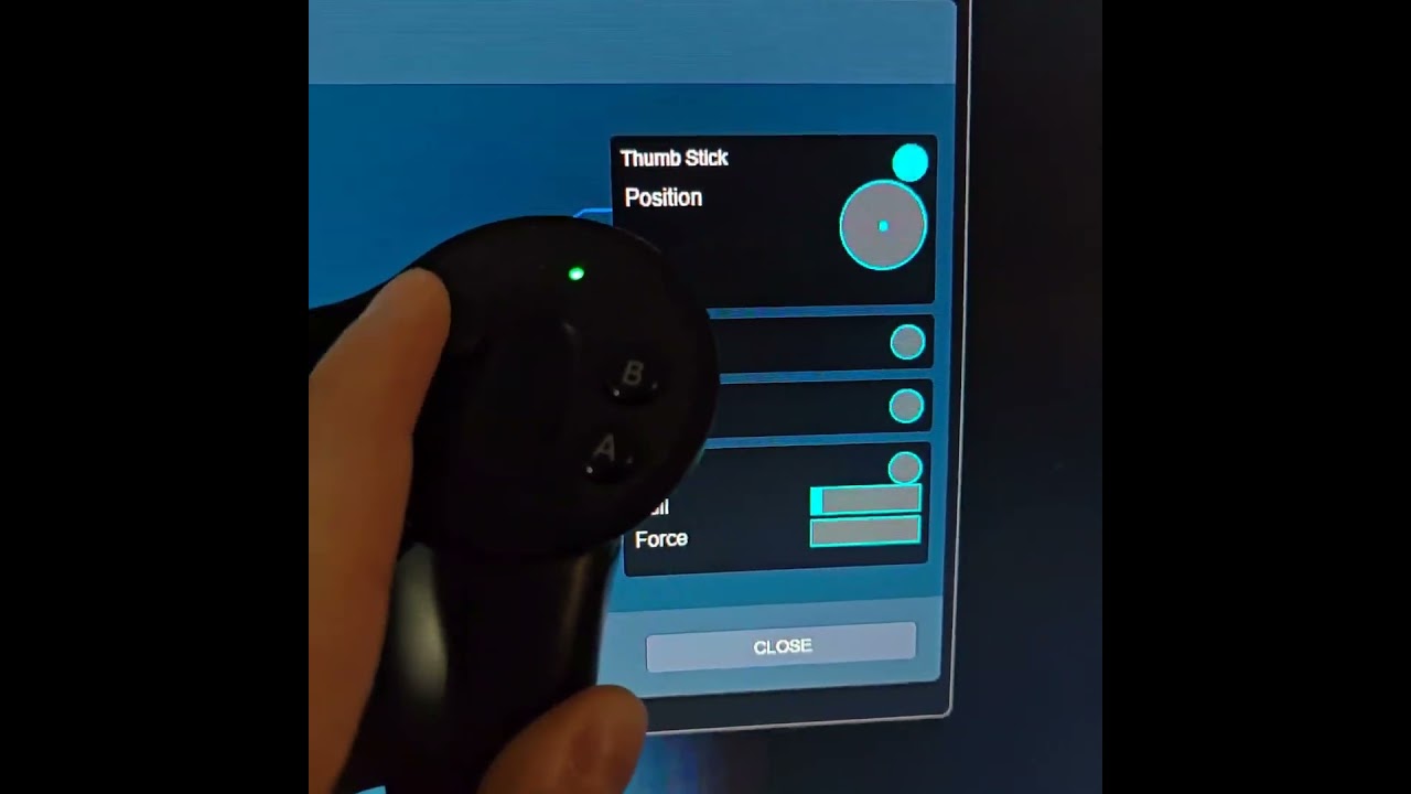 Valve index controller stick drift