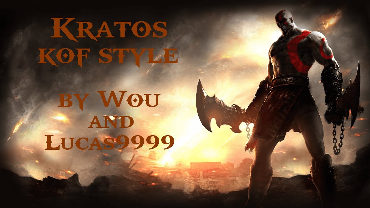 [MUGEN CHAR] Kratos (Κράτος) from God of War - KOF STYLE by Wou & Lucas9999 RELEASE!