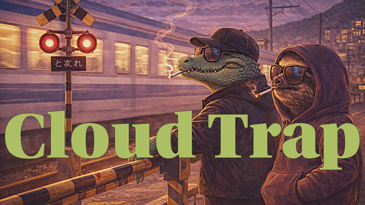 Late Train, No Destination | Cloud Trap for Night Thinkers🌙