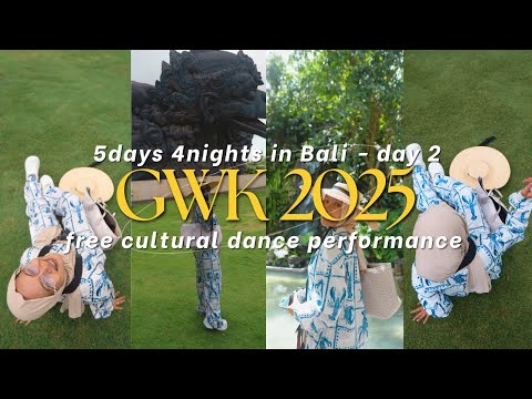 DAY 2 IN BALI 🇮🇩 | GWK 2025 UPDATE, FREE DANCE, STUJA, & MINOO BEACH CLUB! | Bali Vlog | dianafajar