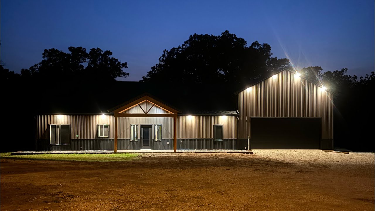 Финальная прогулка по строительству дома в Барндоминиуме в Миннесоте, часть 22