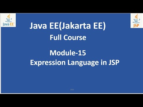 JSP Expression Language ( Module-15) - YouTube
