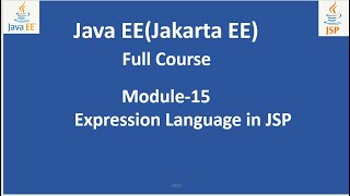 JSP Expression Language ( Module-15)