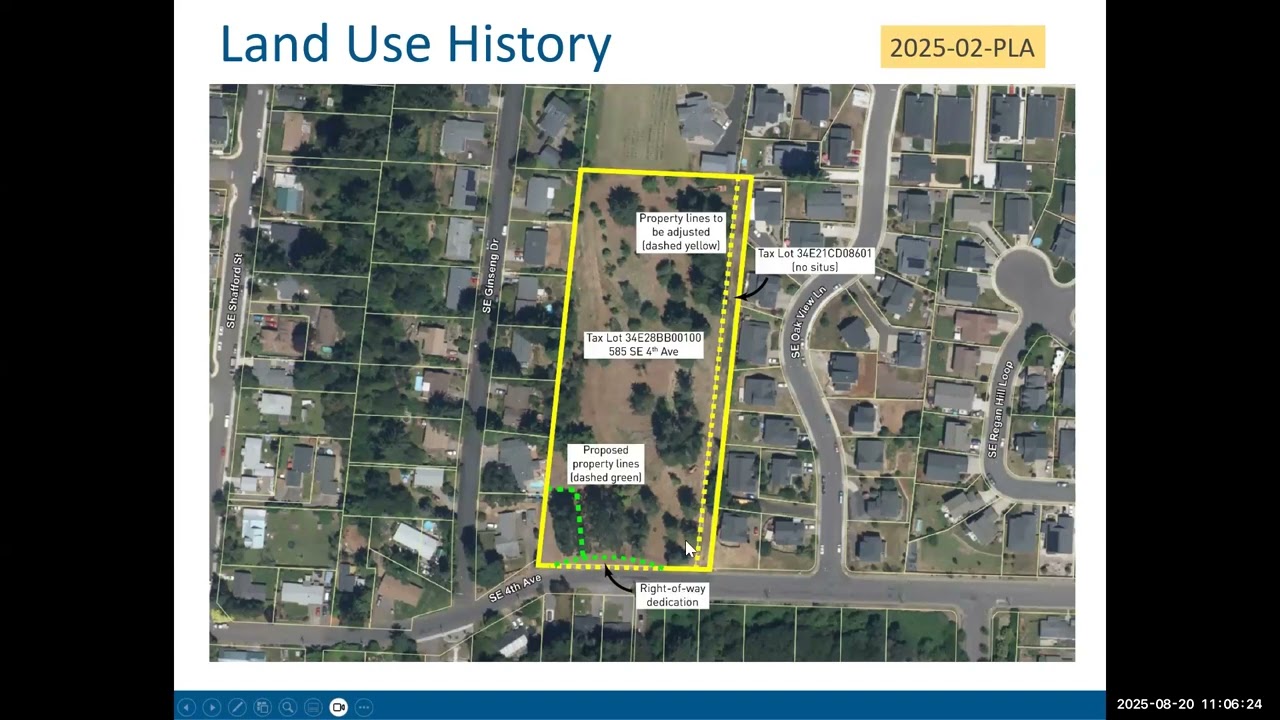 August 20, 2025 Planning Commission Meeting