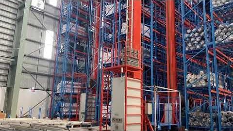 Automatic Storage and Retrieval Systems for Fabric Rolls Storage.