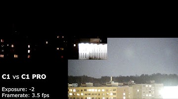 Compare Kurokesu C1 vs C1 PRO cameras at night