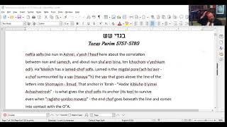 Amalek, Kes, Kah, Snow Day Shiur for Talmidos