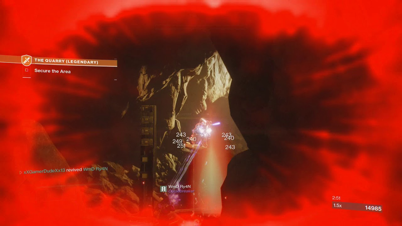 Destiny 2 Legendary Lost Sector 2 The Quarry + 4th Horseman Exotic Shotgun Reward! YouTube