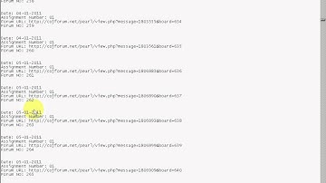 Automatic URLs copying and report generation video.avi