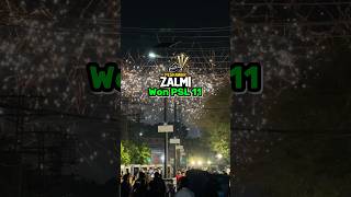 PSL 11 Final Match Win Peshawar Zalmi