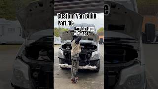FRONT GONE #entertainment #vanbuild #camperbuild #sprintervanconversion #offgrid