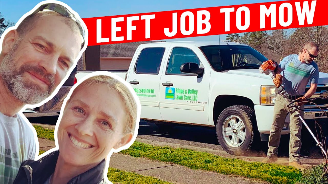 Husband and Wife Team Starting a New Lawn Care Business