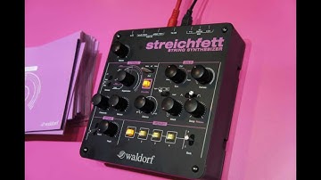 Waldorf Streichfett String Synthesizer Audiosamples HD