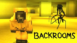 BACKROOMS NEW ADD-ON MARKETPLACE MINECRAFT PE | SHOWCASE |