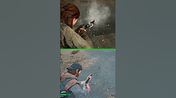 BULLET HOLES COMPARISON (TLOU2 VS DAYS GONE) PART 5