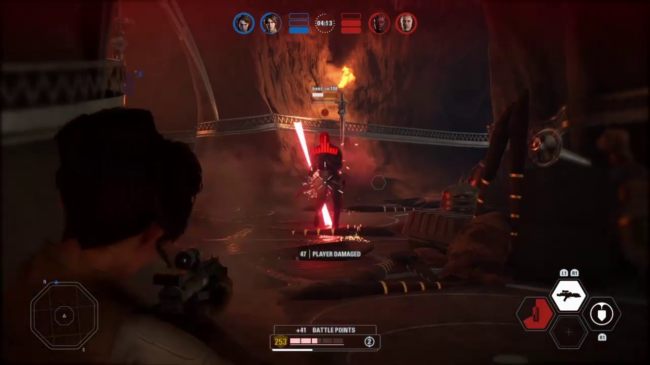 Leia-down supressing fire