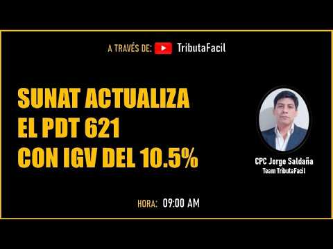 SE ACTUALIZA EL PDT 621 - HOTELES Y RESTAURANTES | TRIBUTAFACIL - YouTube