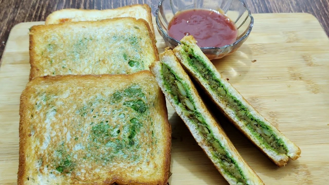 Green Chutney Sandwich Recipe, Green Chutney Recipe, Sandwich Recipe