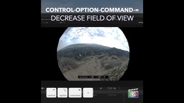 Final Cut Pro Shortcut | Control-Option-Command-= (Equals) | Decrease Field of View