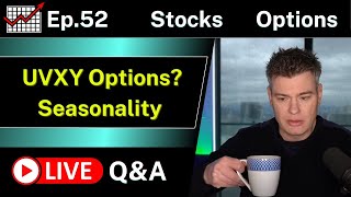 Are UVXY Vertical Options Profitable?  -  S&P Seasonality  -  Ep.52
